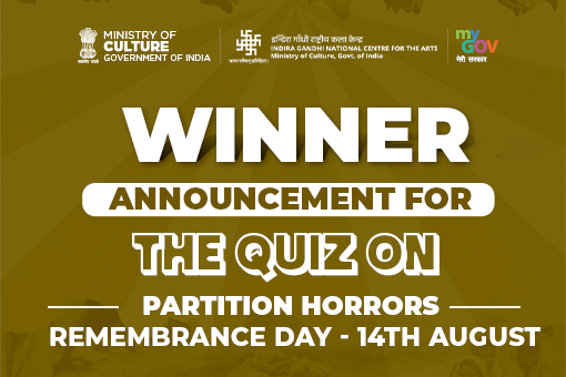 Image of Winner Announcement for the Quiz on Partition Horrors Remembrance Day - 14th August