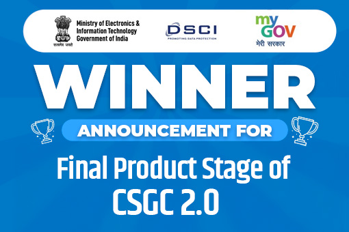 Image of Winner Announcement for Final Product Stage of Cyber Security Grand Challenge 2.0