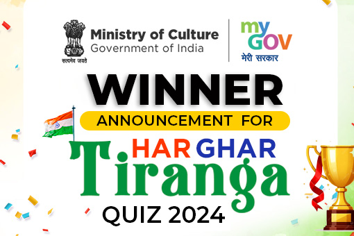 Image of Winner Announcement for Har Ghar Tiranga Quiz 2024