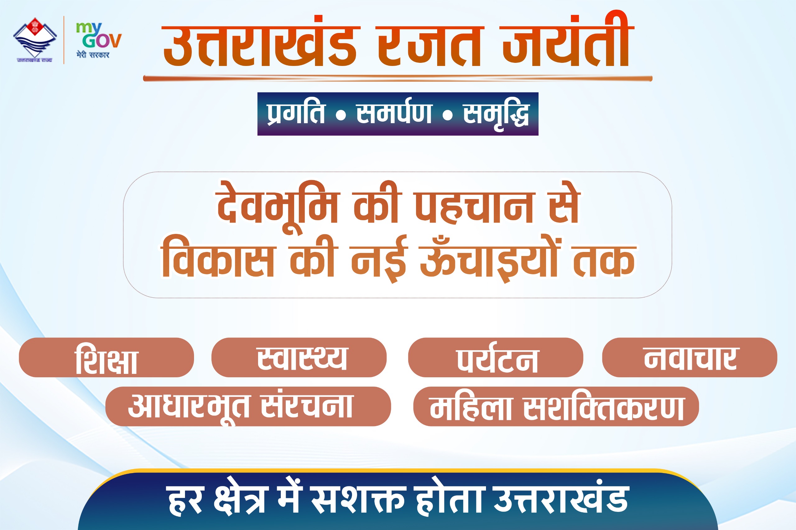 Image of उत्तराखंड रजत जयंती – पच्चीस वर्षों की प्रगति और समृद्धि की कहानी