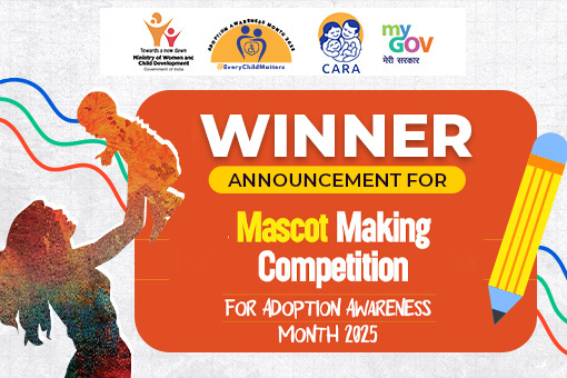 Image of Winner Announcement for Mascot Making Competition for Adoption Awareness Month 2025