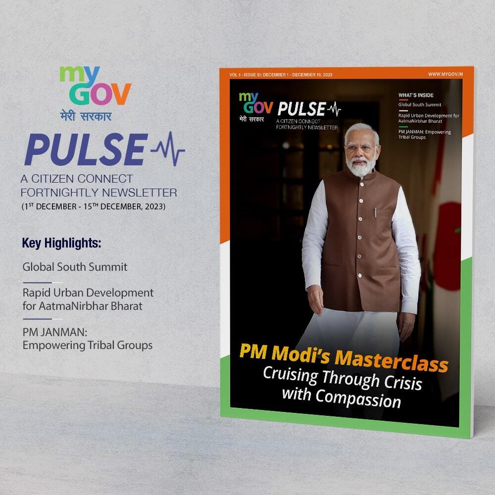 Image of PM Modi's Masterclass cruising through Crisis with Compassion