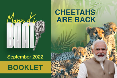Image of Mann Ki Baat Cheetahs Are Back