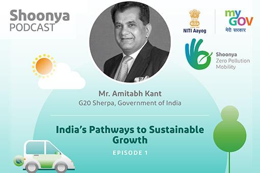 Image of Shoonya Podcast| India’s Pathways to Sustainable Growth with Mr. Amitabh Kant