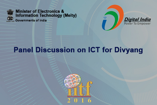 Image of Panel Discussion on ICT for Divyang
