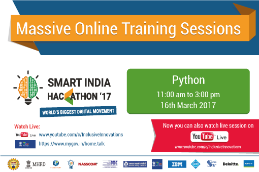 Image of Smart India Hackathon - Training on Overview of Python