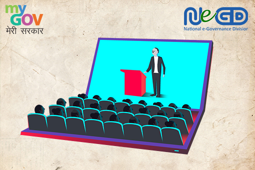 Image of Invitation to Join Webinar on ‘Citizen Engagement’ through MyGov