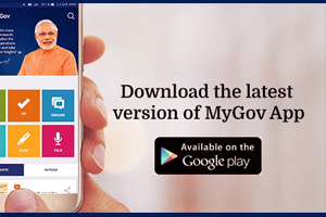 Image of Download the latest MyGov app and contribute towards a New India