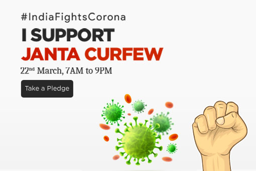 Image of Pledge to Support Janta Curfew & Join the Fight Against COVID-19