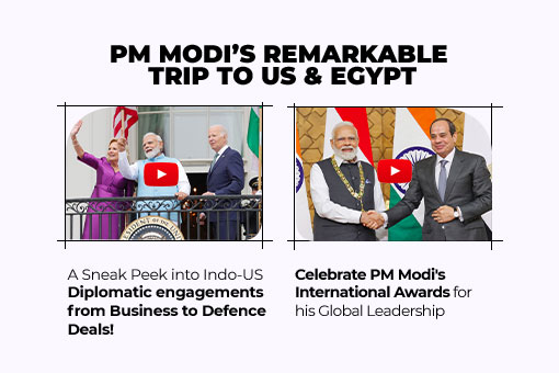 Image of Uncover PM Modi's Historic Visit to US and Egypt !