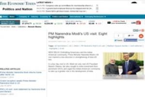 PM Narendra Modi’s US visit: Eight highlights