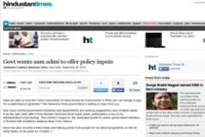 Govt wants aam admi to offer policy inputs