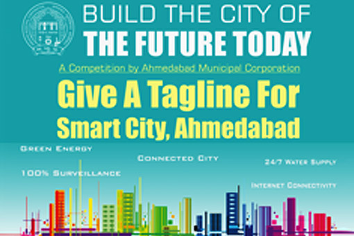 Suggest Tagline for Smart City Ahmedabad