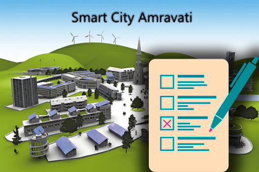 Which of the following projects we should consider as high priority in the challenge to make Amravati a smart city?