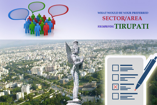 What would be your preferred Sector / Area for improving Tirupati city?