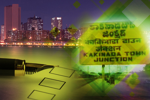 Select your Redevelopment priority zone for Area based development in Kakinada