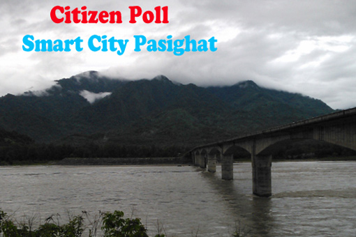Which of the following projects we should consider as high priority in the challenge to make Pasighat a Smart City? (Choose one from each section)