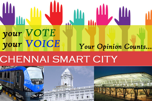 Select PAN City solutions and Area Based Development strategy for Chennai