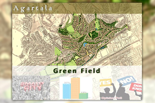 Select your priority are under Greenfield Development for Smart City Agartala