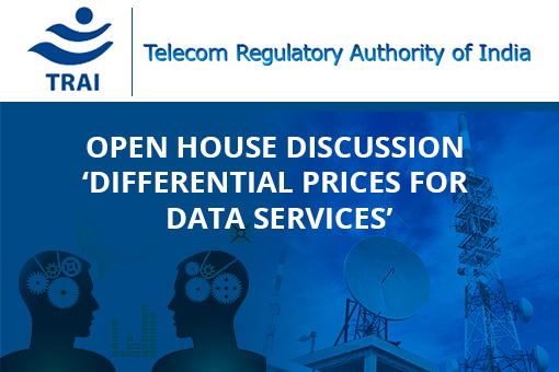 Open House Discussion on Differential Prices for Data Services