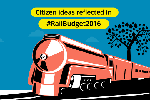 15 Citizen Ideas that Shaped the Rail Budget 2016-17