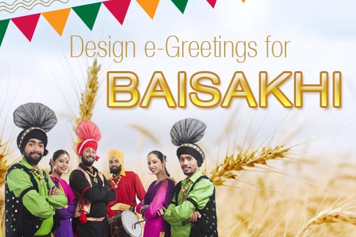 E-Greetings Design Contest for Baisakhi 2016