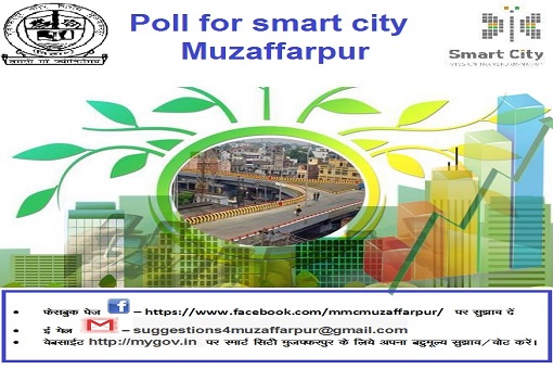 Poll for Area Based Development for Smart City Muzaffarpur