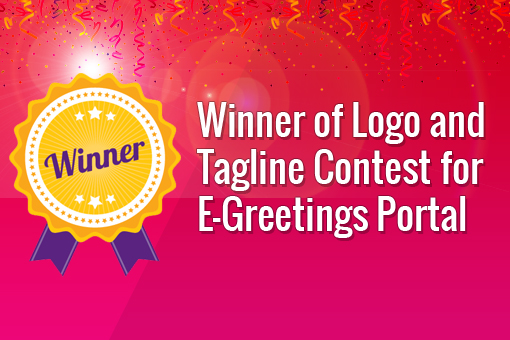 Announcing Winners of E-Greetings Portal Logo and Tagline Design Contest