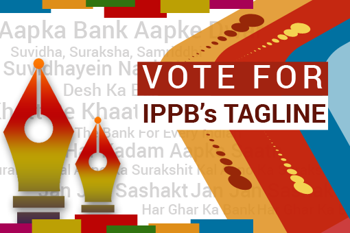 Vote for Your Favourite Tagline for India Post Payments Bank (IPPB)