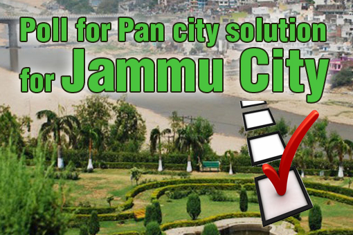 Poll to select the most suitable smart pan city solution for entire Jammu City