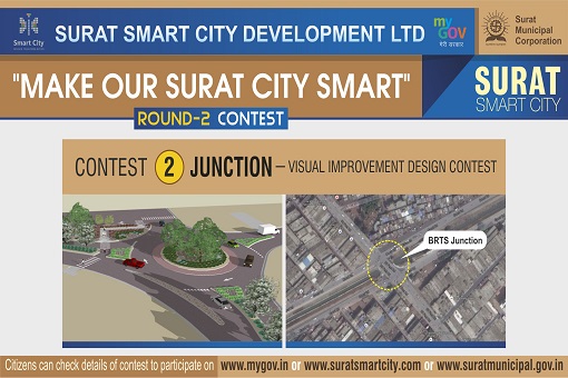 Make Our Surat City Smart (Junction) - Visual Improvement Design Contest- Round 2