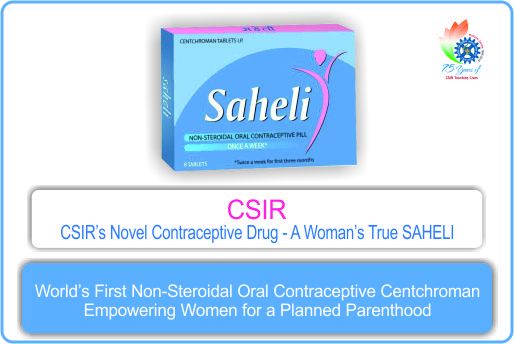 CSIR’s Novel Contraceptive Drug-A Woman’s True Saheli