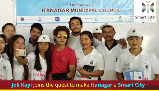 Jeli Kayi joins the quest to make Itanagar a Smart City