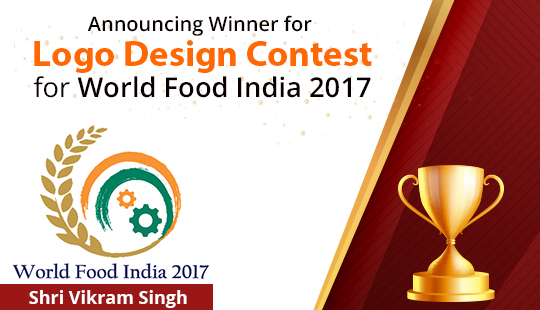 Announcing Winner for Logo Design Contest for World Food India 2017