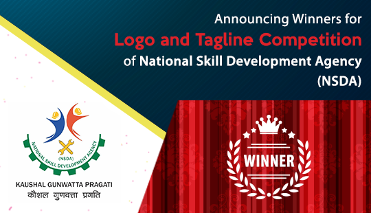 Announcing Winners for Logo and Tagline Competition of National Skill Development Agency (NSDA)