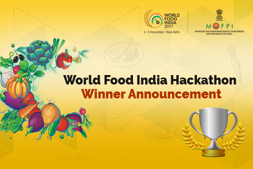 World Food India Hackathon Winner Announcement