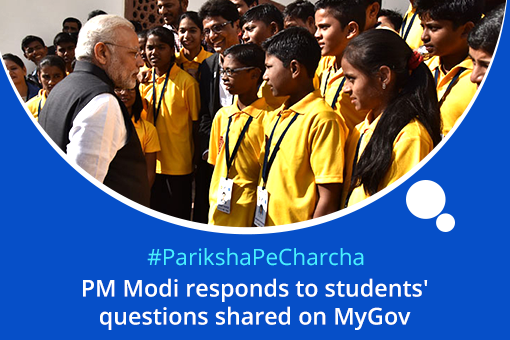 #ParikshaPeCharcha: PM Modi responds to students’ questions shared on MyGov
