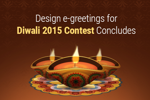 Design e-greetings for Diwali 2015 contest concludes