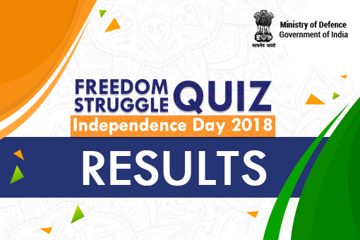 Announcing the top participants of Freedom Struggle Quiz: Independence Day 2018