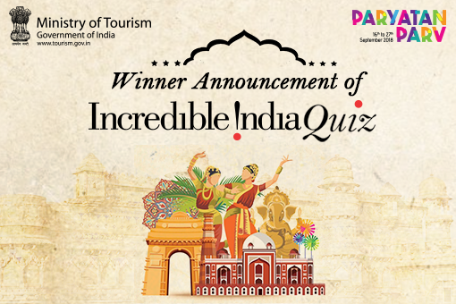 Winner Announcement of Incredible India Quiz