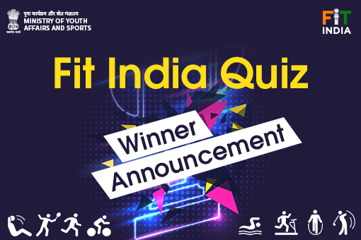 Winner Announcement of Fit India Quiz