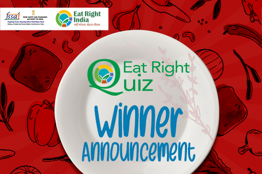 Winner Announcement of Eat Right Quiz