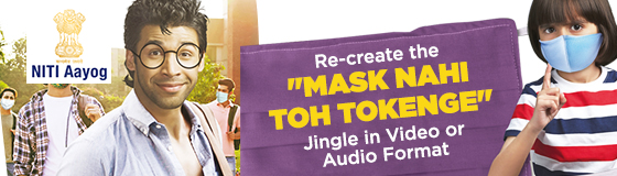 Re-create the 'Mask Nahin toh Tokenge' Jingle in Video or Audio Format