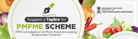 Suggest a Tagline Contest for PM FME Scheme