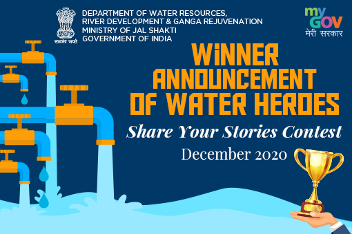 Winner Announcement of Water Heroes Share Your Stories Contest For December Month