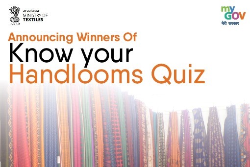 Result Announcement of Quiz Contests on Handlooms