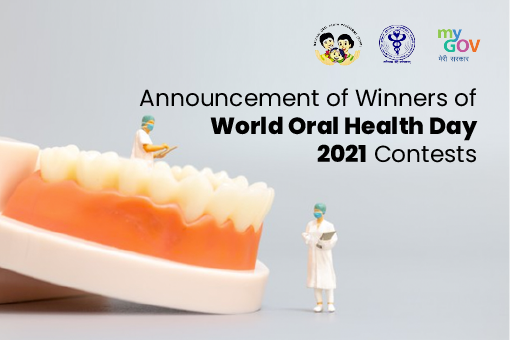 Announcement of Winners of World Oral Health Day 2021 Contests