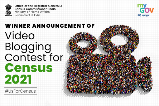 Winner Announcement of Video Blogging Contest for Census 2021