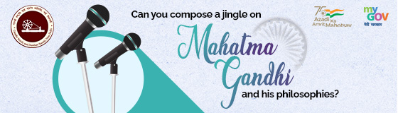 Compose a Jingle on Mahatma Gandhi and his Philosophies