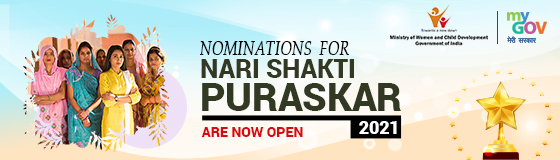 Applications & Nominations for Nari Shakti Puraskar 2021 are now open 